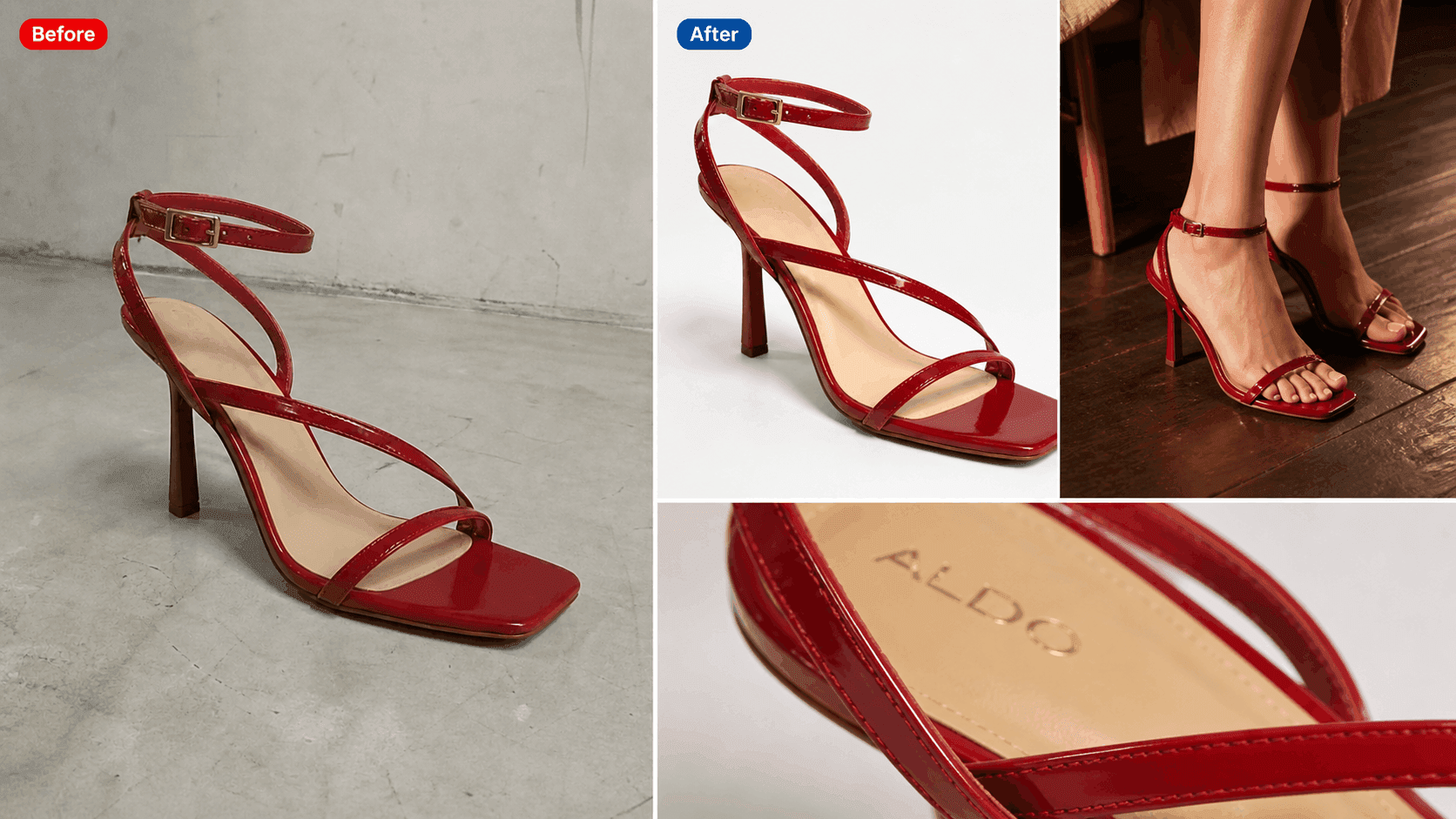 This sandal brand was selling on marketplaces. But they had no brand of their own. Here's what we built.