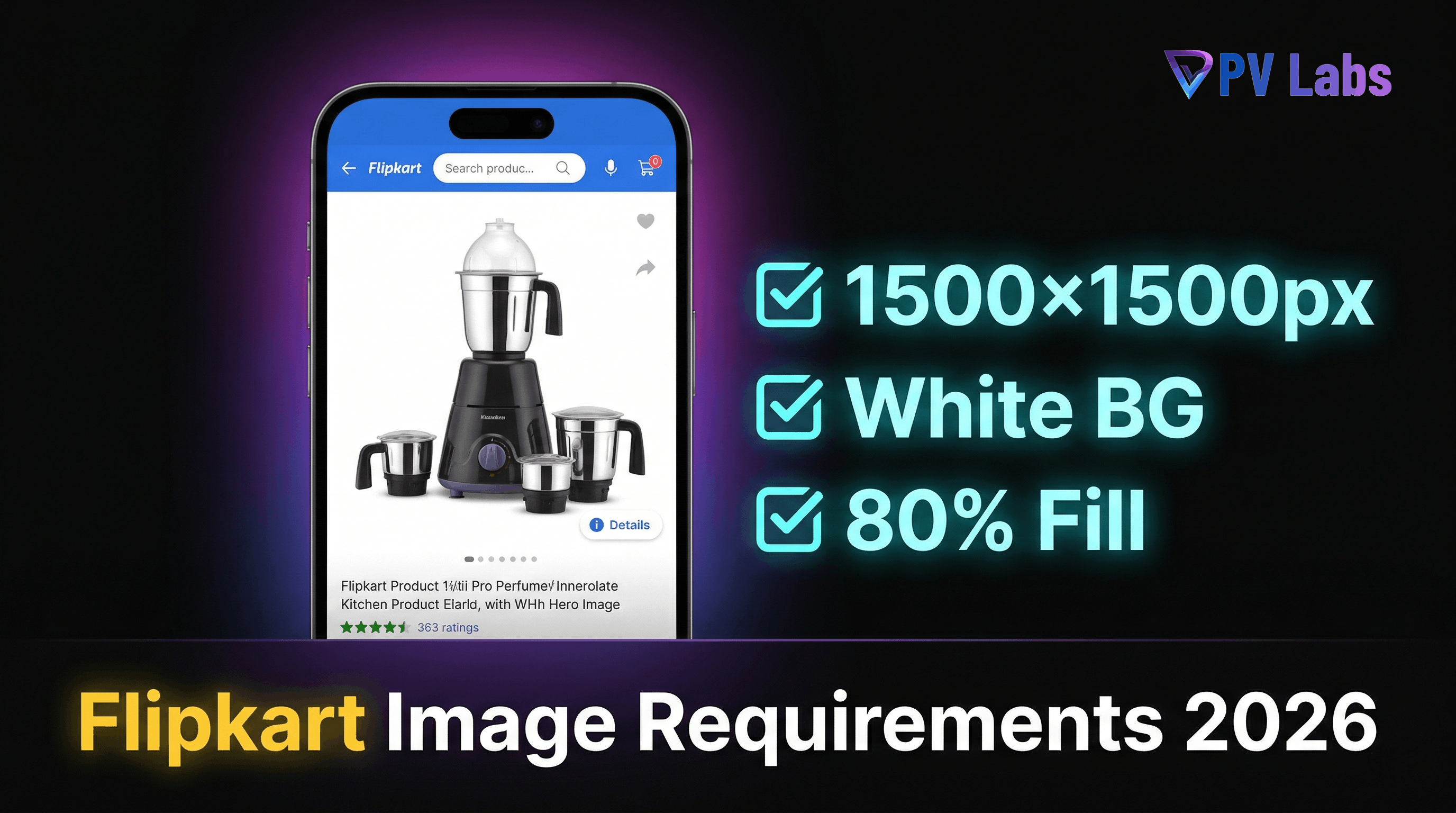 Flipkart Listing Image Requirements — Full Size & Format Guide 2026